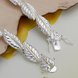 Wholesale Romantic Silver Plant Bracelet TGSPB410 2 small