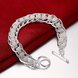 Wholesale Romantic Silver Round Bracelet TGSPB412 3 small