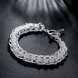 Wholesale Romantic Silver Round Bracelet TGSPB412 4 small