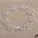 Wholesale Romantic Silver Plant Bracelet TGSPB419 0 small