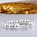 Wholesale Romantic Silver Beads Bracelet TGSPB003 3 small