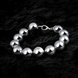 Wholesale Romantic Silver Beads Bracelet TGSPB003 4 small