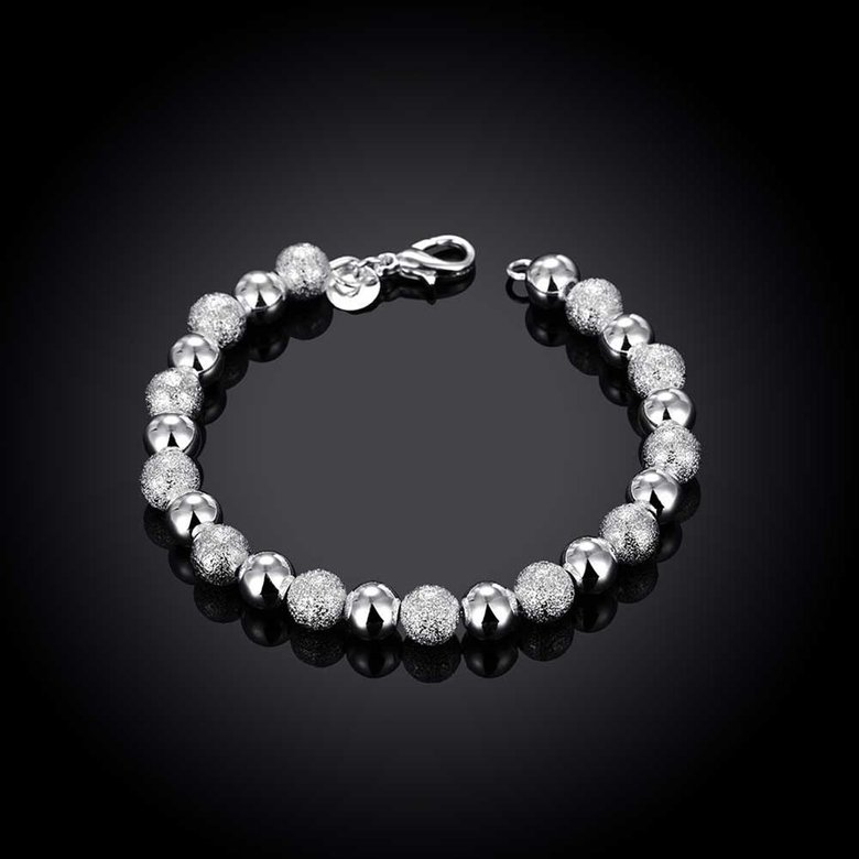 Wholesale Classic Silver Ball Bracelet TGSPB034 1