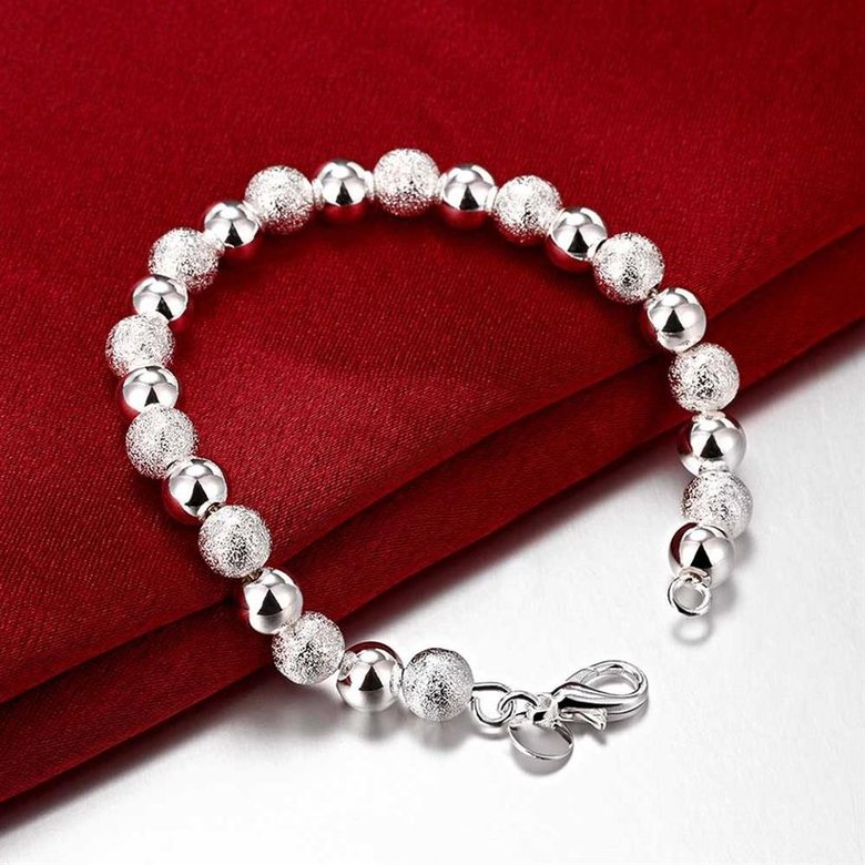 Wholesale Classic Silver Ball Bracelet TGSPB034 2