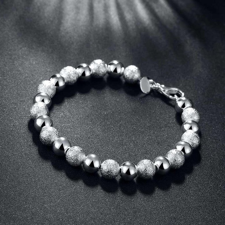 Wholesale Classic Silver Ball Bracelet TGSPB034 3