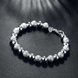 Wholesale Classic Silver Ball Bracelet TGSPB034 3 small