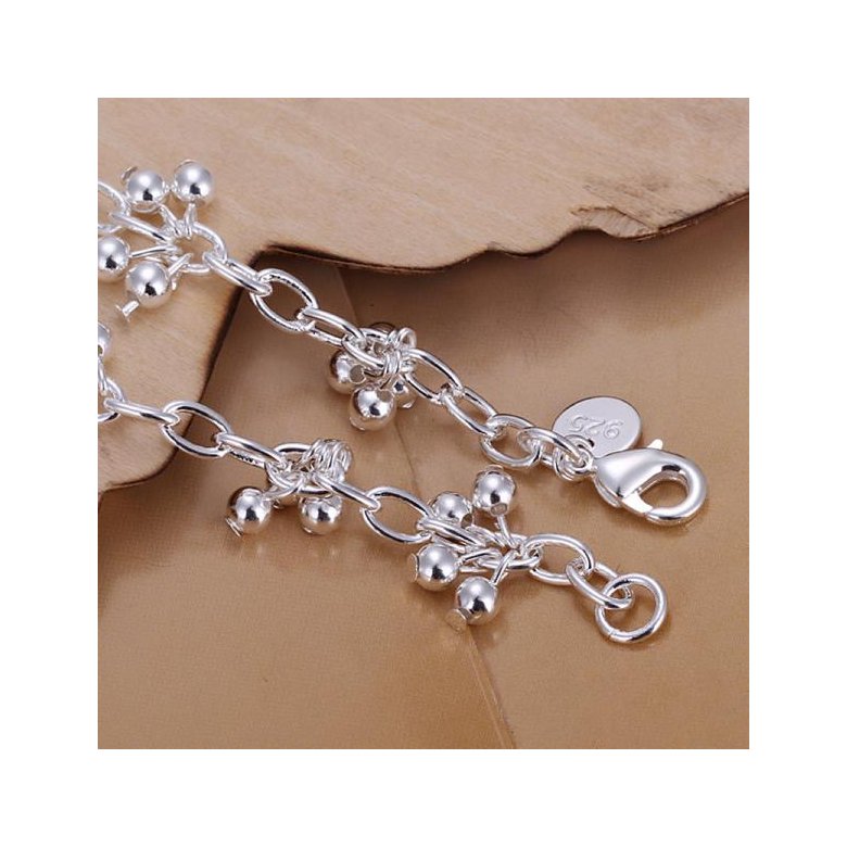 Wholesale Classic Silver Ball Bracelet TGSPB035 1