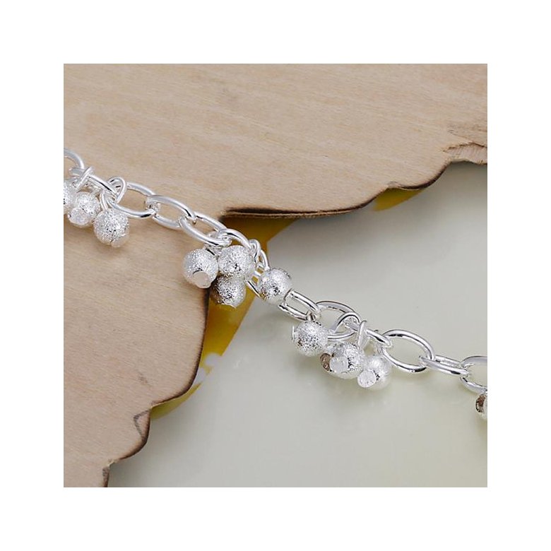 Wholesale Romantic Silver Ball Bracelet TGSPB037 3