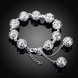 Wholesale Classic Silver Ball Bracelet TGSPB038 2 small