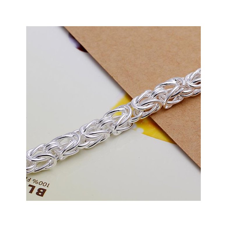 Wholesale Romantic Silver Round Bracelet TGSPB052 0