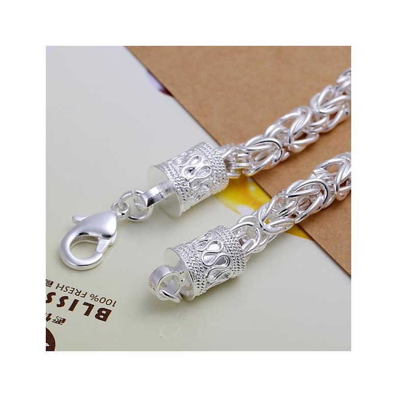 Wholesale Romantic Silver Round Bracelet TGSPB052 3