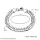 Wholesale Romantic Silver Round Bracelet TGSPB060 0 small