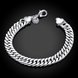 Wholesale Romantic Silver Round Bracelet TGSPB060 1 small