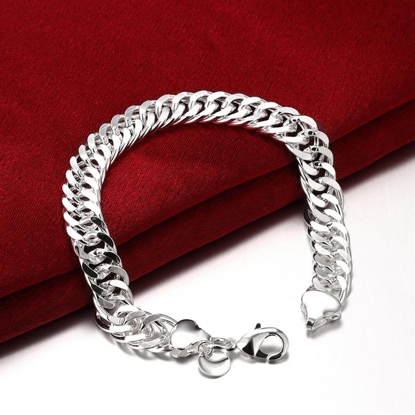 Wholesale Romantic Silver Round Bracelet TGSPB060 2