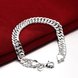 Wholesale Romantic Silver Round Bracelet TGSPB060 2 small