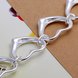 Wholesale Romantic Silver Heart Bracelet TGSPB062 2 small