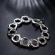 Wholesale Romantic Silver Geometric Bracelet TGSPB064 4 small