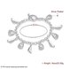 Wholesale Trendy Silver Lock Bracelet TGSPB066 1 small