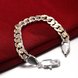 Wholesale Romantic Shrimp buckle Silver Bracelet TGSPB006 2 small