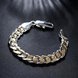 Wholesale Romantic Shrimp buckle Silver Bracelet TGSPB006 3 small