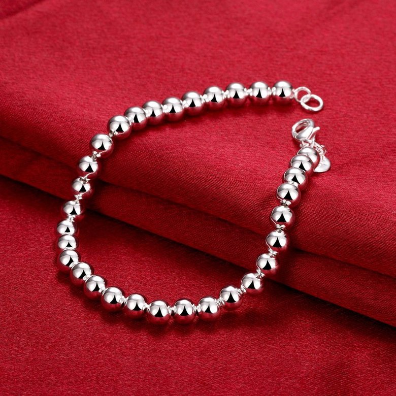 Wholesale Classic Silver Ball Bracelet TGSPB069 2