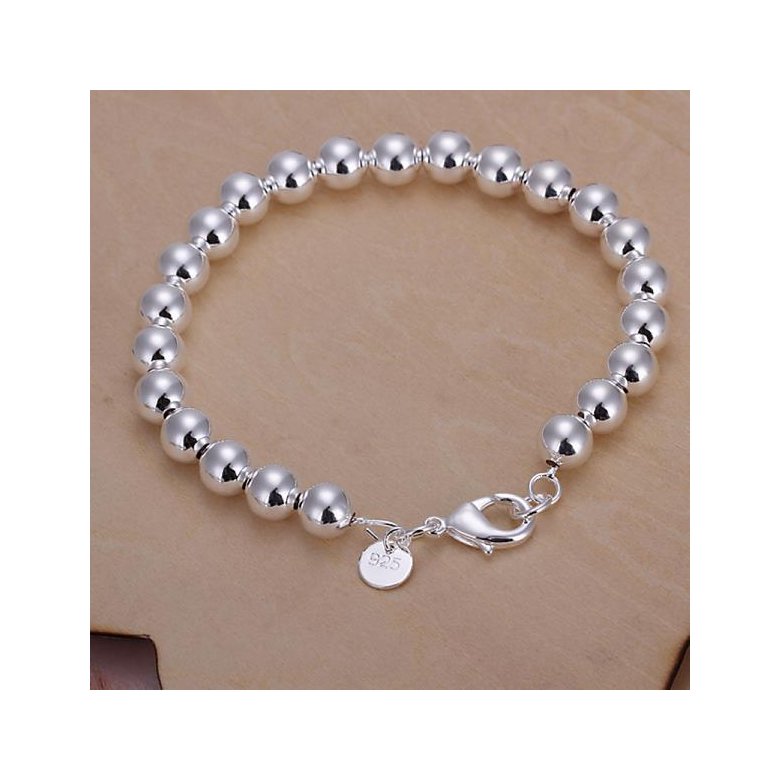 Wholesale Romantic Silver Ball Bracelet TGSPB081 0