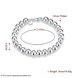 Wholesale Romantic Silver Ball Bracelet TGSPB081 1 small