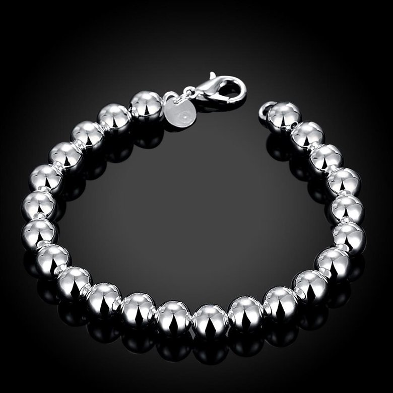 Wholesale Romantic Silver Ball Bracelet TGSPB081 2