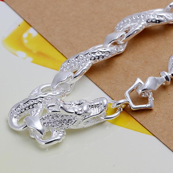 Wholesale Trendy Silver Animal Bracelet TGSPB083 0