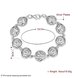 Wholesale Romantic Silver Plant Bracelet TGSPB087 0 small