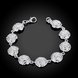 Wholesale Romantic Silver Plant Bracelet TGSPB087 1 small