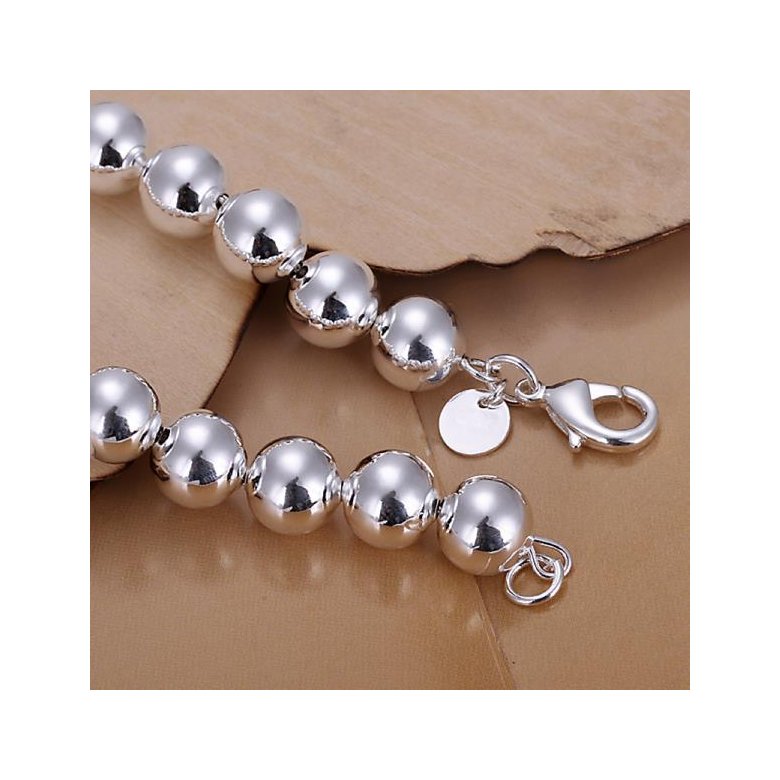 Wholesale Romantic Silver Ball Bracelet TGSPB089 1
