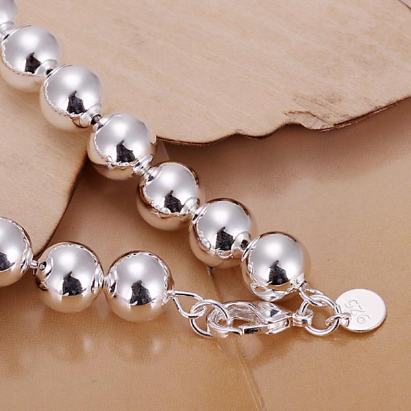Wholesale Romantic Silver Ball Bracelet TGSPB089 2