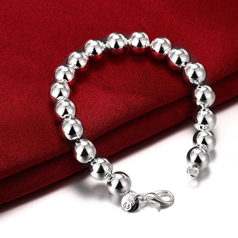 Wholesale Romantic Silver Ball Bracelet TGSPB091 0