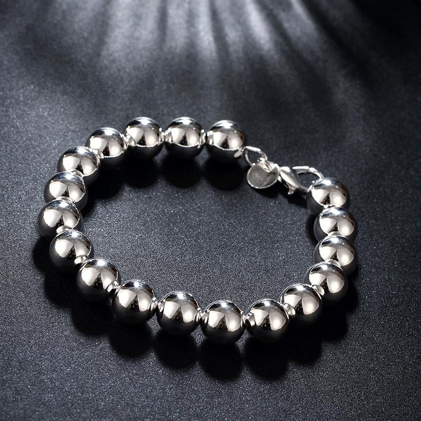 Wholesale Romantic Silver Ball Bracelet TGSPB091 1