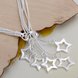 Wholesale Romantic Silver Star Bracelet TGSPB111 2 small