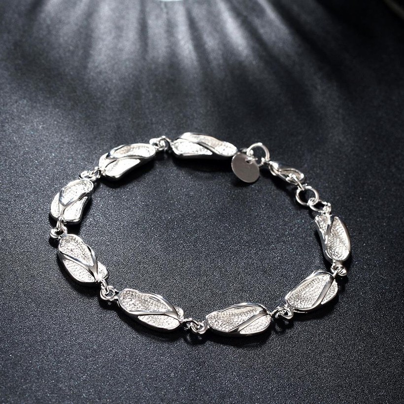 Wholesale Trendy Silver Animal Bracelet TGSPB112 4