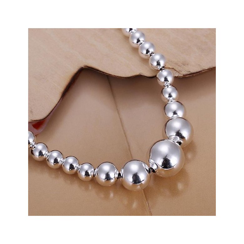 Wholesale Romantic Silver Ball Bracelet TGSPB120 0