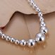 Wholesale Romantic Silver Ball Bracelet TGSPB120 0 small