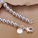 Wholesale Romantic Silver Ball Bracelet TGSPB120 1 small