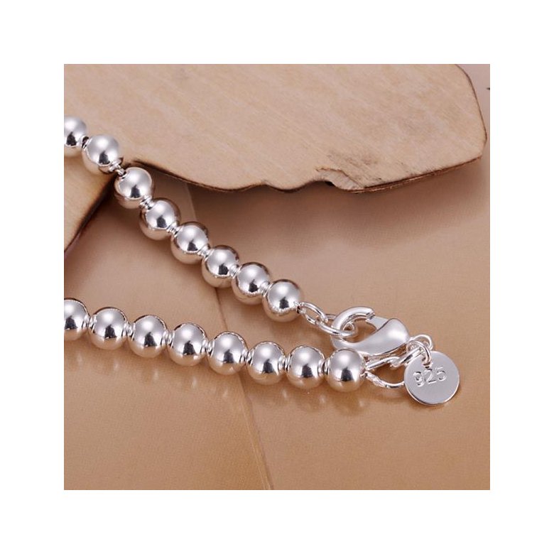 Wholesale Romantic Silver Ball Bracelet TGSPB120 2