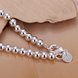 Wholesale Romantic Silver Ball Bracelet TGSPB120 2 small