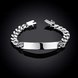 Wholesale Romantic Silver Cross Bracelet TGSPB129 2 small