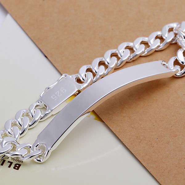 Wholesale Romantic Silver Cross Bracelet TGSPB130 2