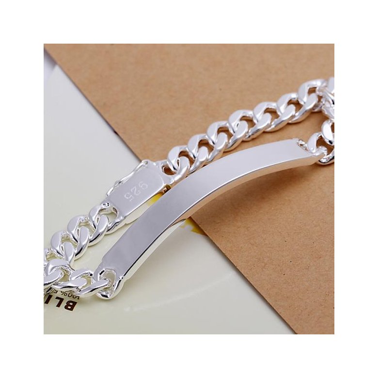 Wholesale Romantic Silver Cross Bracelet TGSPB130 2