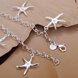 Wholesale Classic Silver Star Bracelet TGSPB136 1 small