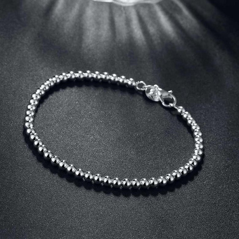 Wholesale Classic Silver Ball Bracelet TGSPB138 0