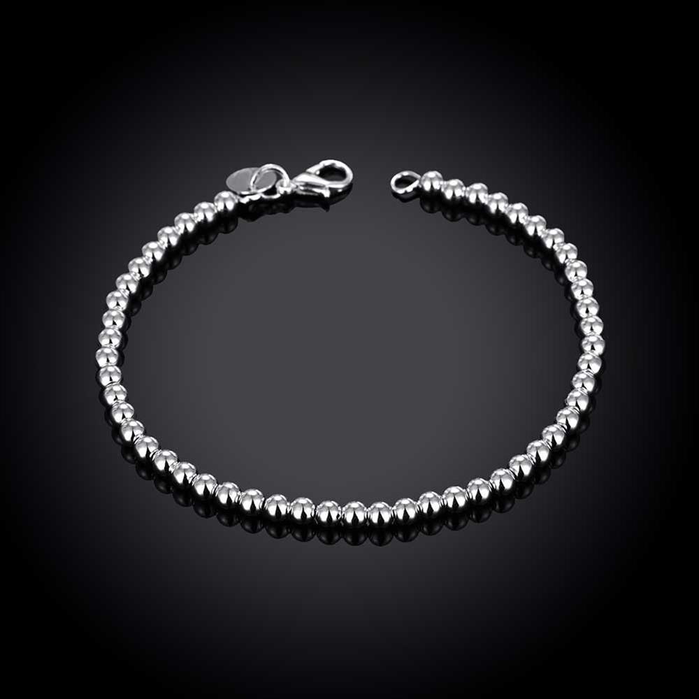 Wholesale Classic Silver Ball Bracelet TGSPB138 3