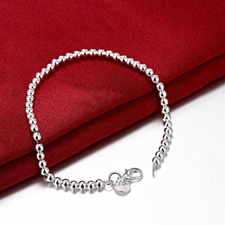 Wholesale Classic Silver Ball Bracelet TGSPB138 4