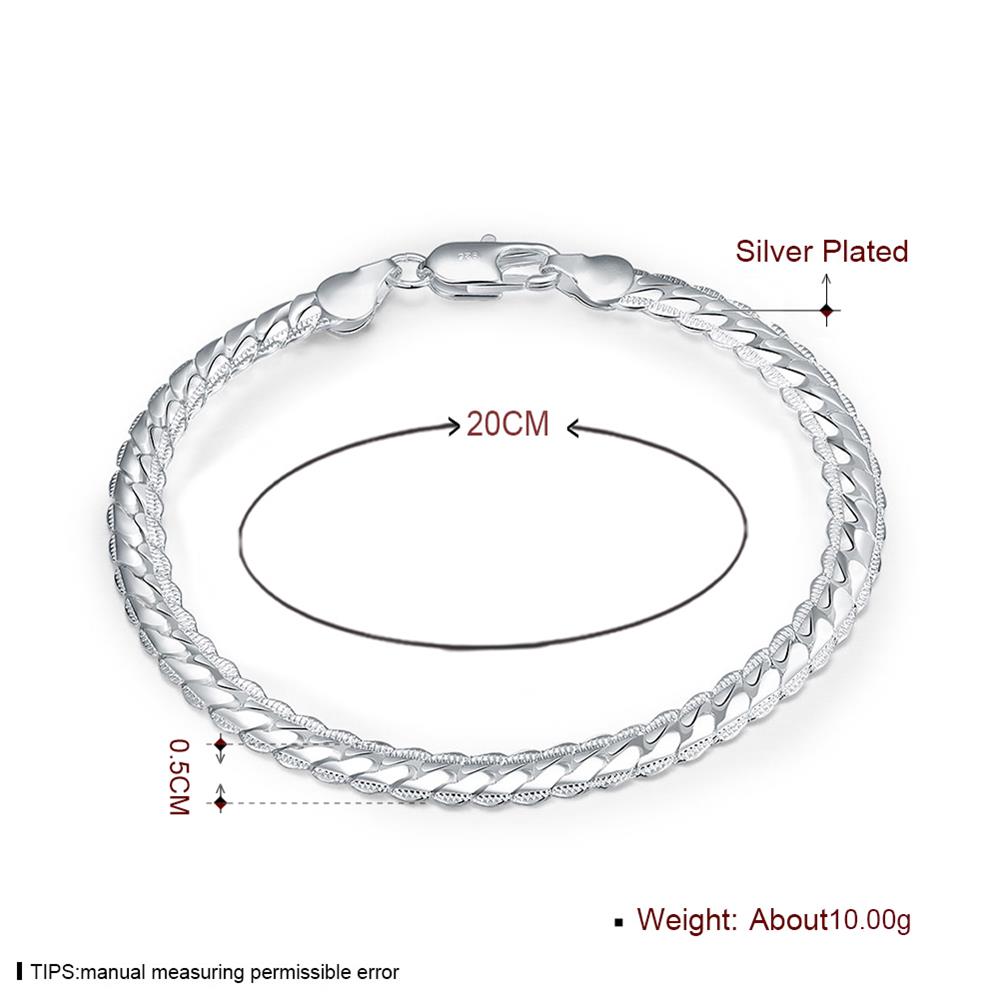 Wholesale Romantic Silver Animal Bracelet TGSPB139 0